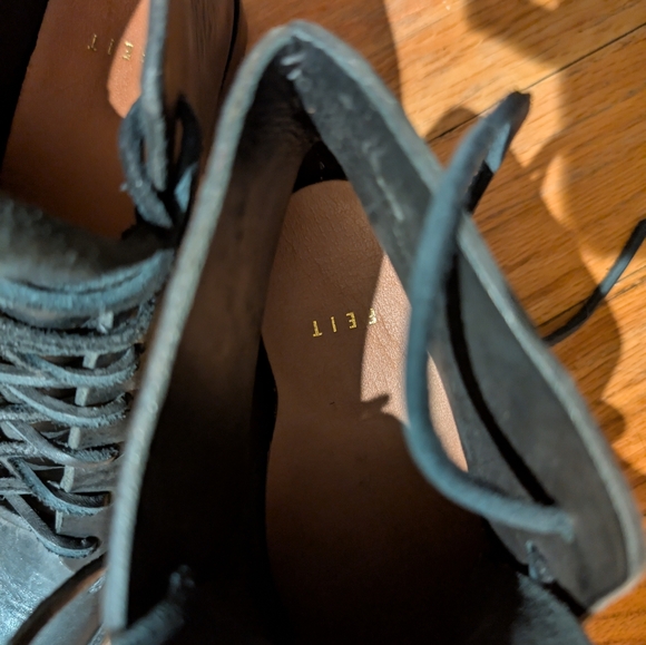feit women's leather shoes size 38 8 womens - like new retails $895 - Picture 8 of 12
